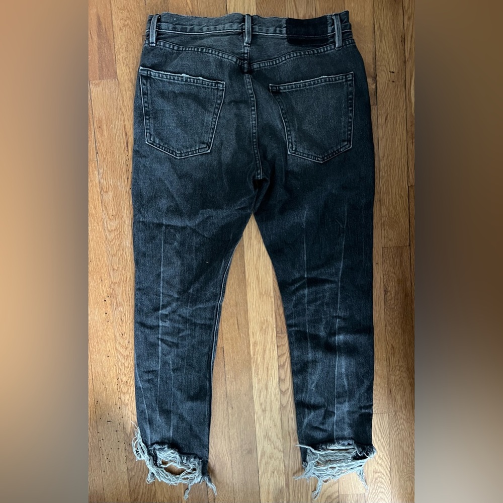 Frame Rigid Re-release Distressed Denim - Picture 3 of 7
